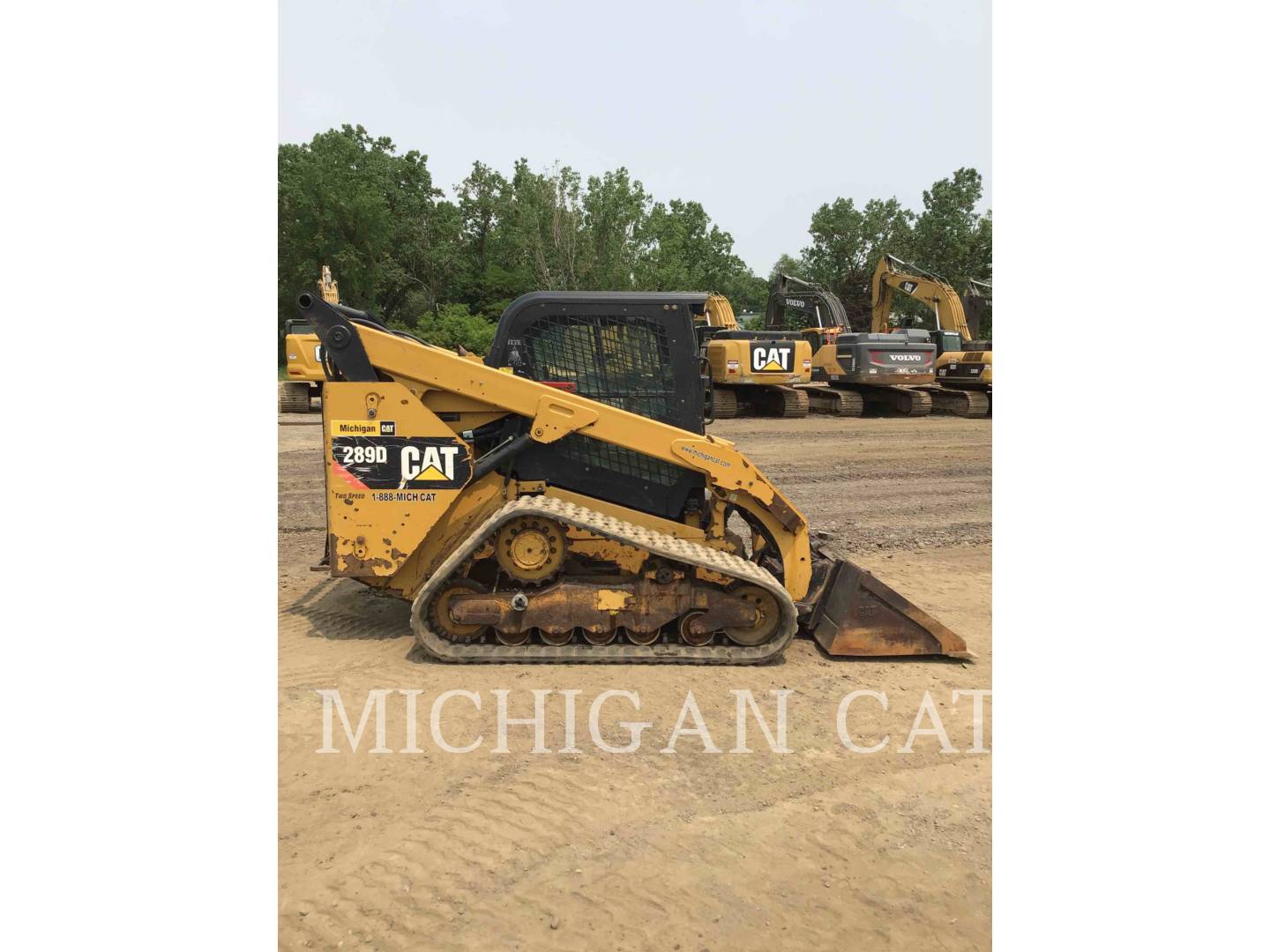 2014 Caterpillar 289D AQ Compact Track Loader