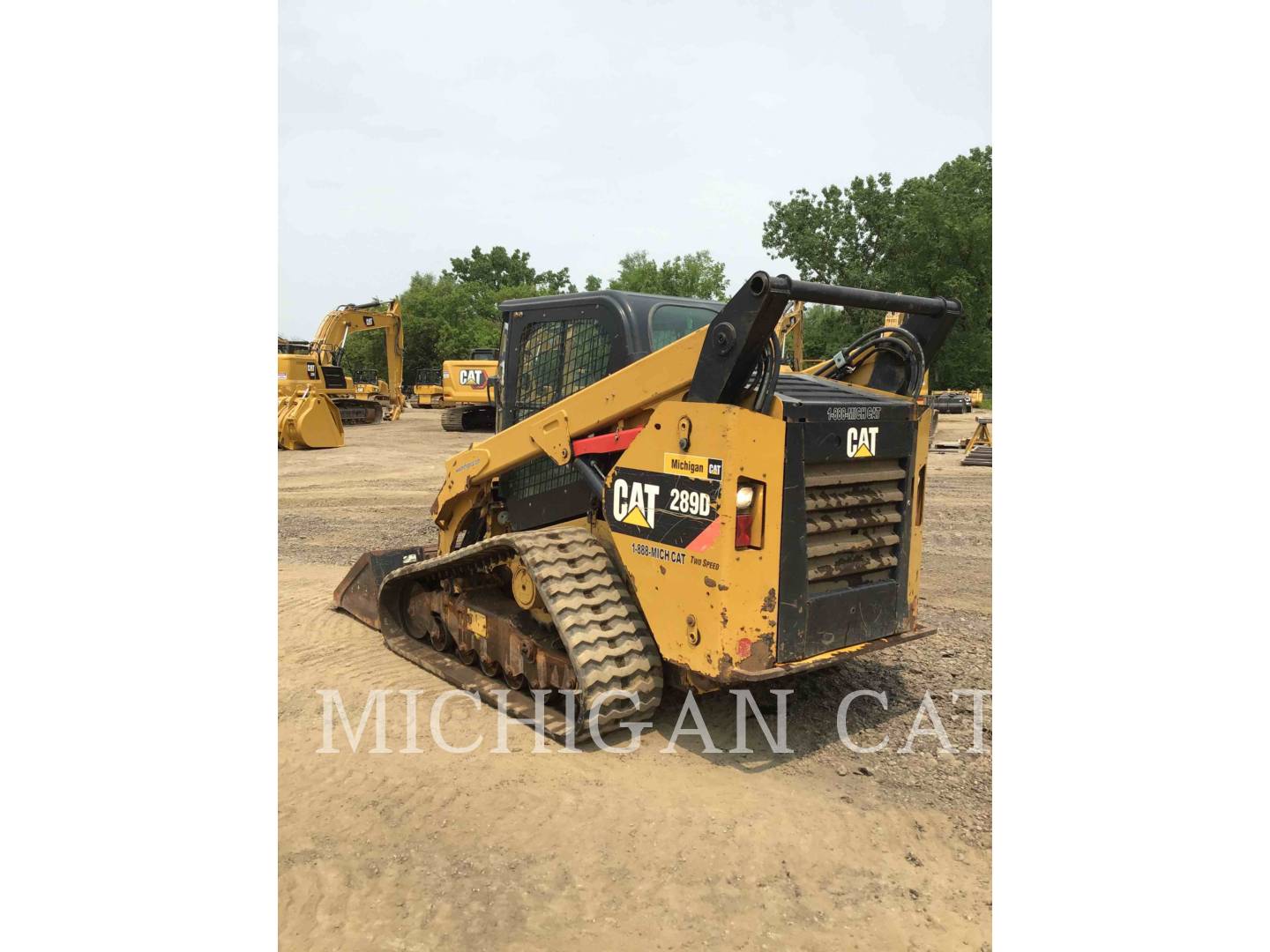 2014 Caterpillar 289D AQ Compact Track Loader