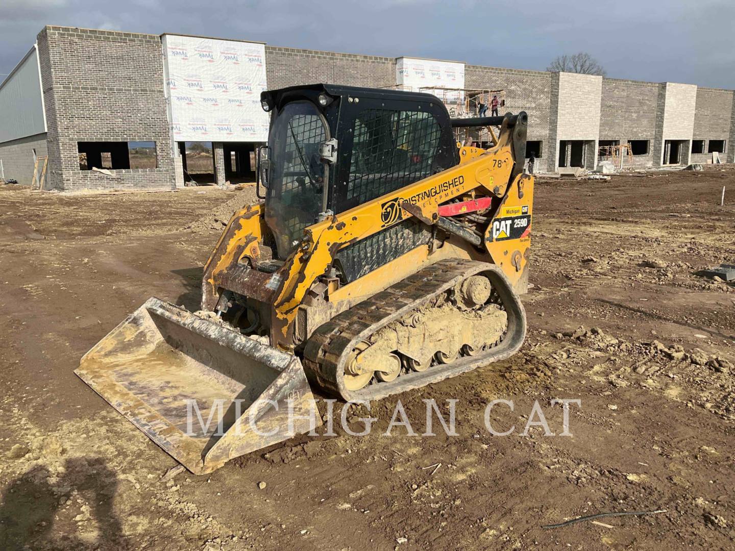 2017 Caterpillar 259D AQ Compact Track Loader