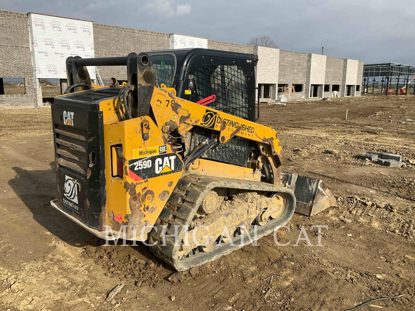 2017 Caterpillar 259D AQ Compact Track Loader