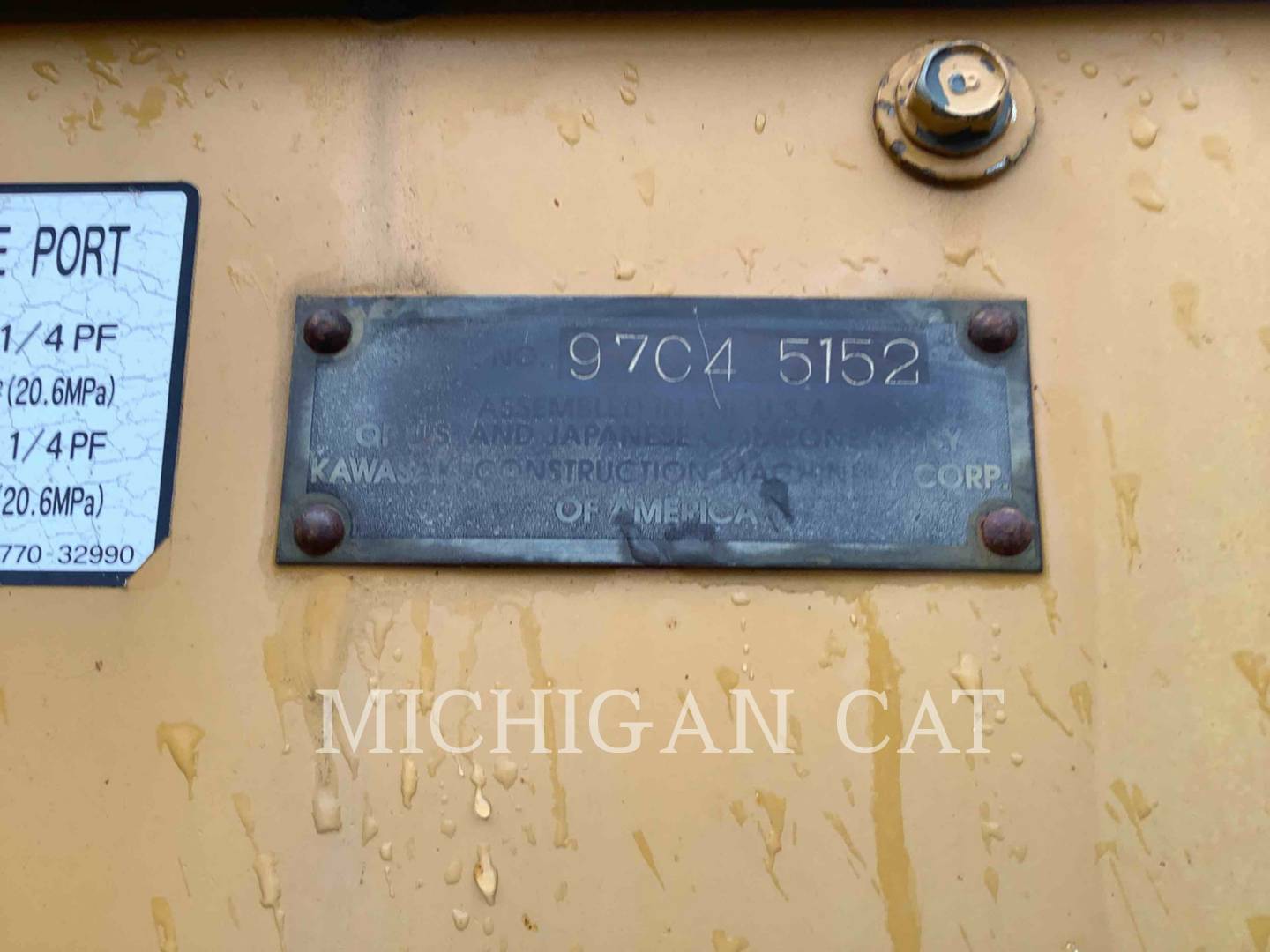 2004 Kawasaki 95ZV Wheel Loader