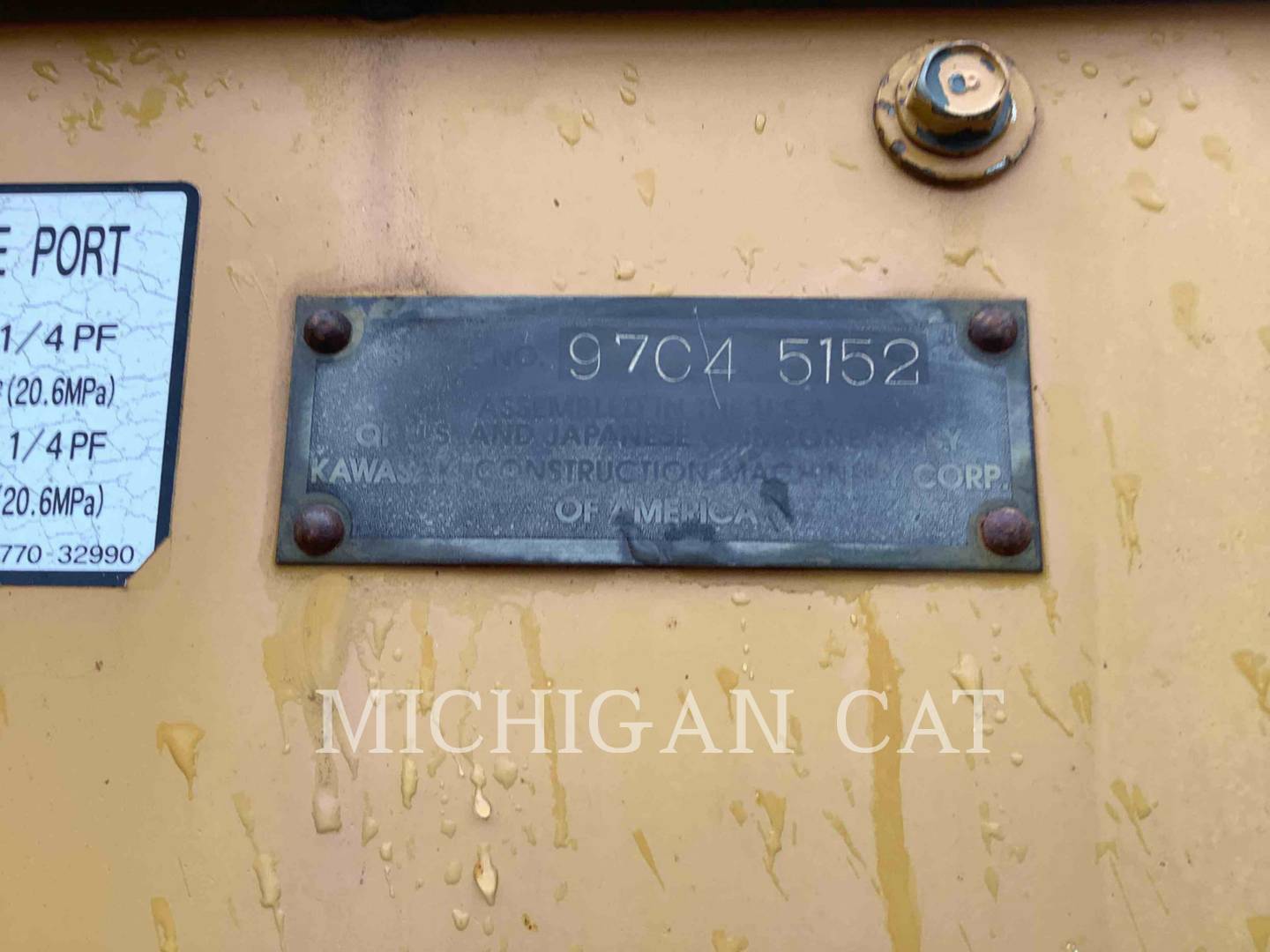 2004 Kawasaki 95ZV Wheel Loader