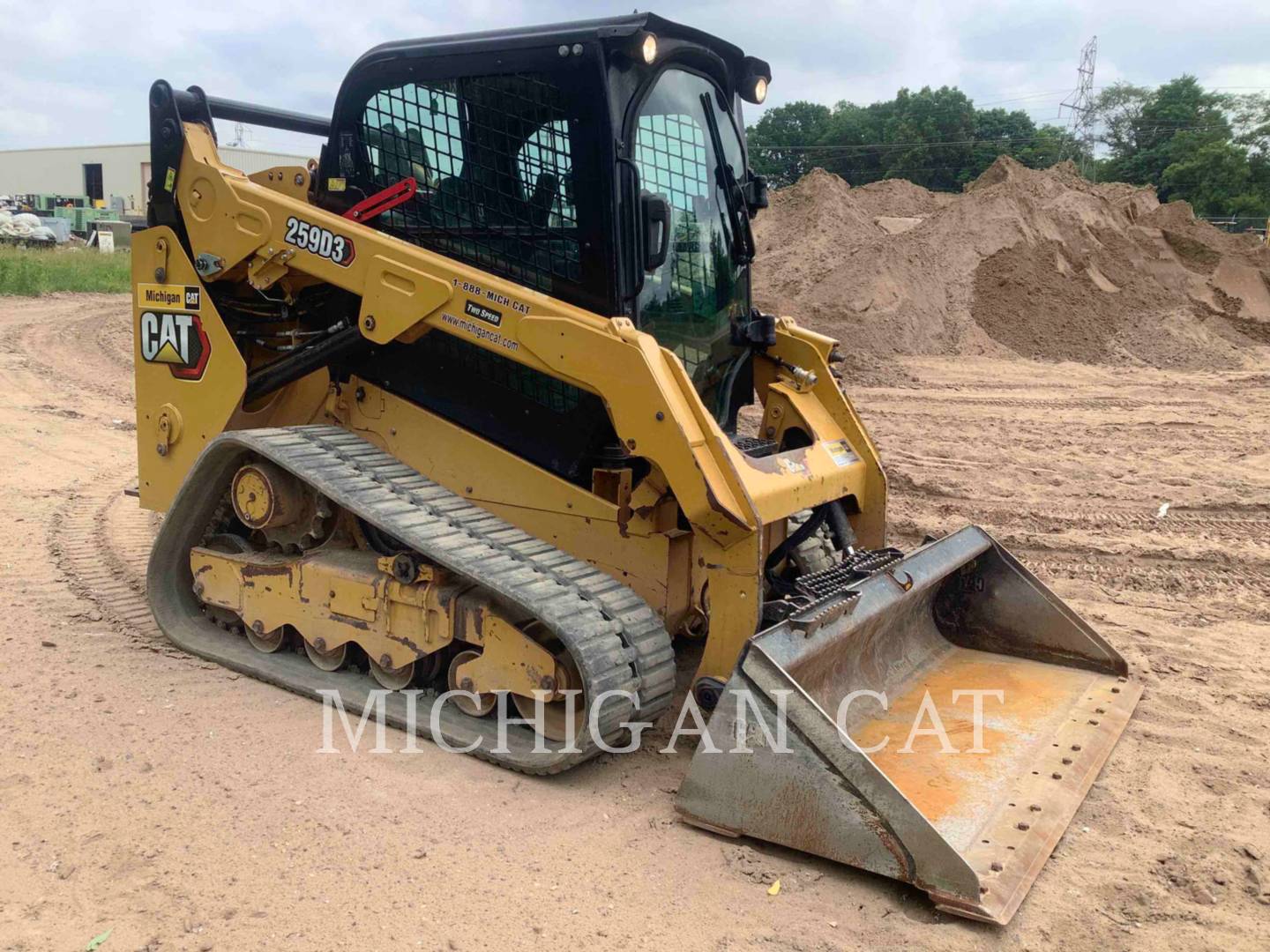 2020 Caterpillar 259D3 AQB Compact Track Loader