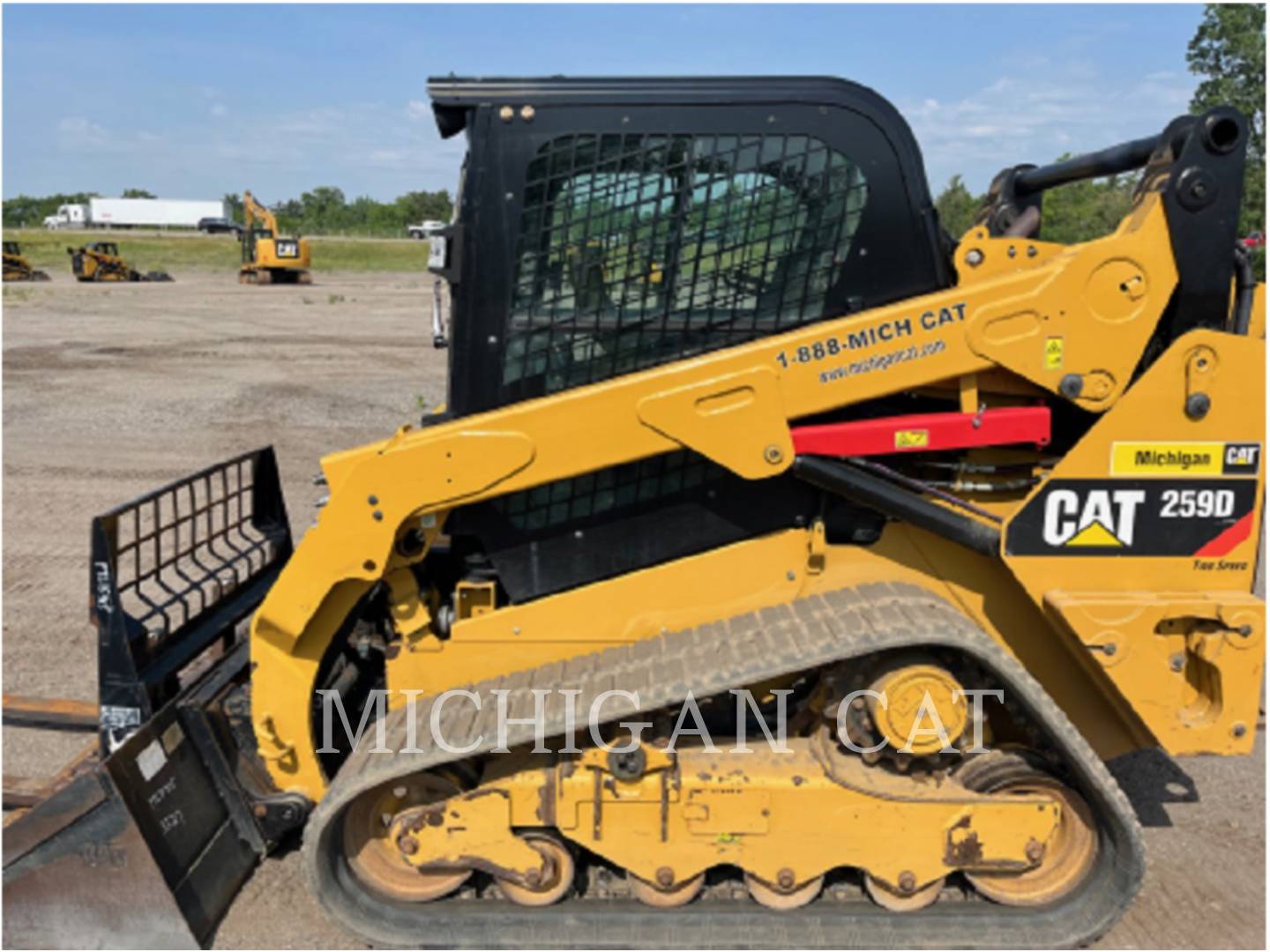 2018 Caterpillar 259D AQB+ Compact Track Loader