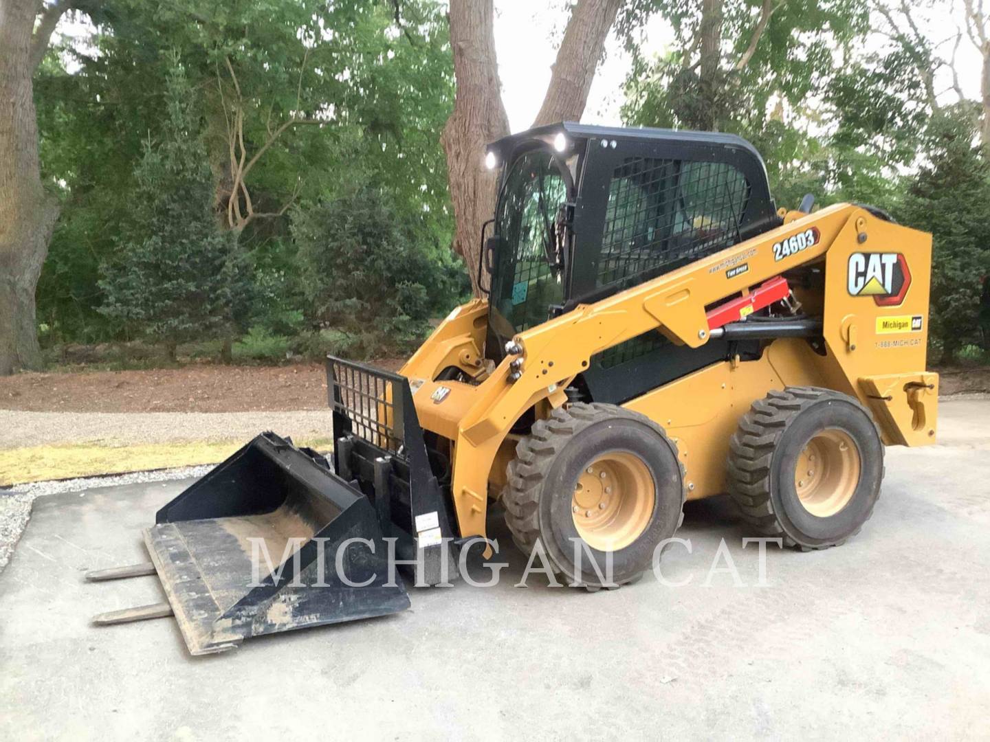 2021 Caterpillar 246D3 A2Q Skid Steer Loader