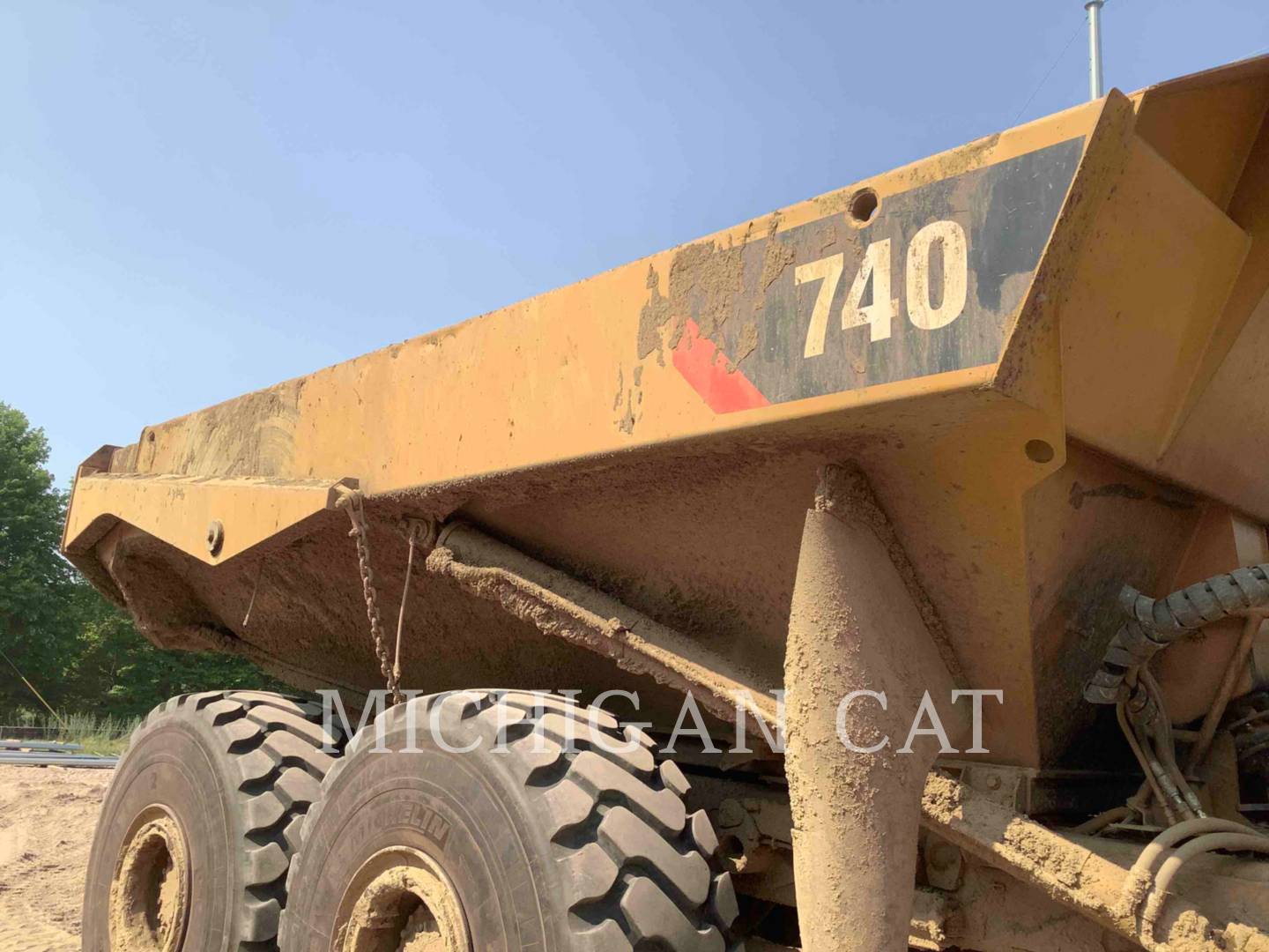 2008 Caterpillar 740 T Articulated Truck