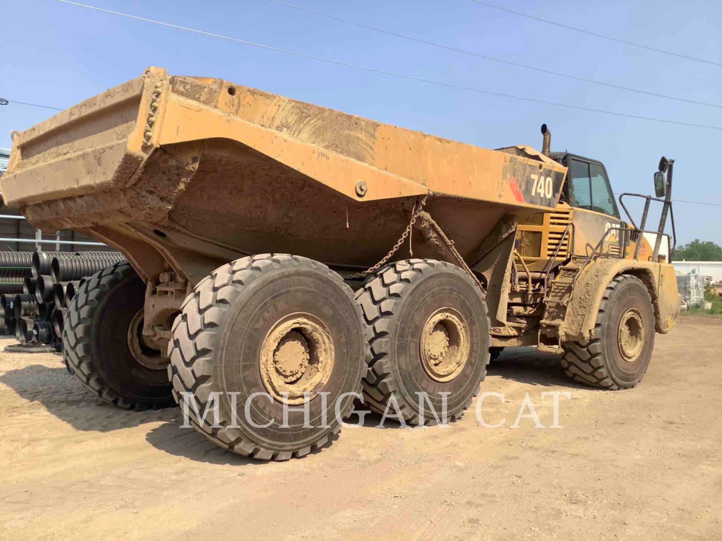 2008 Caterpillar 740 T Articulated Truck