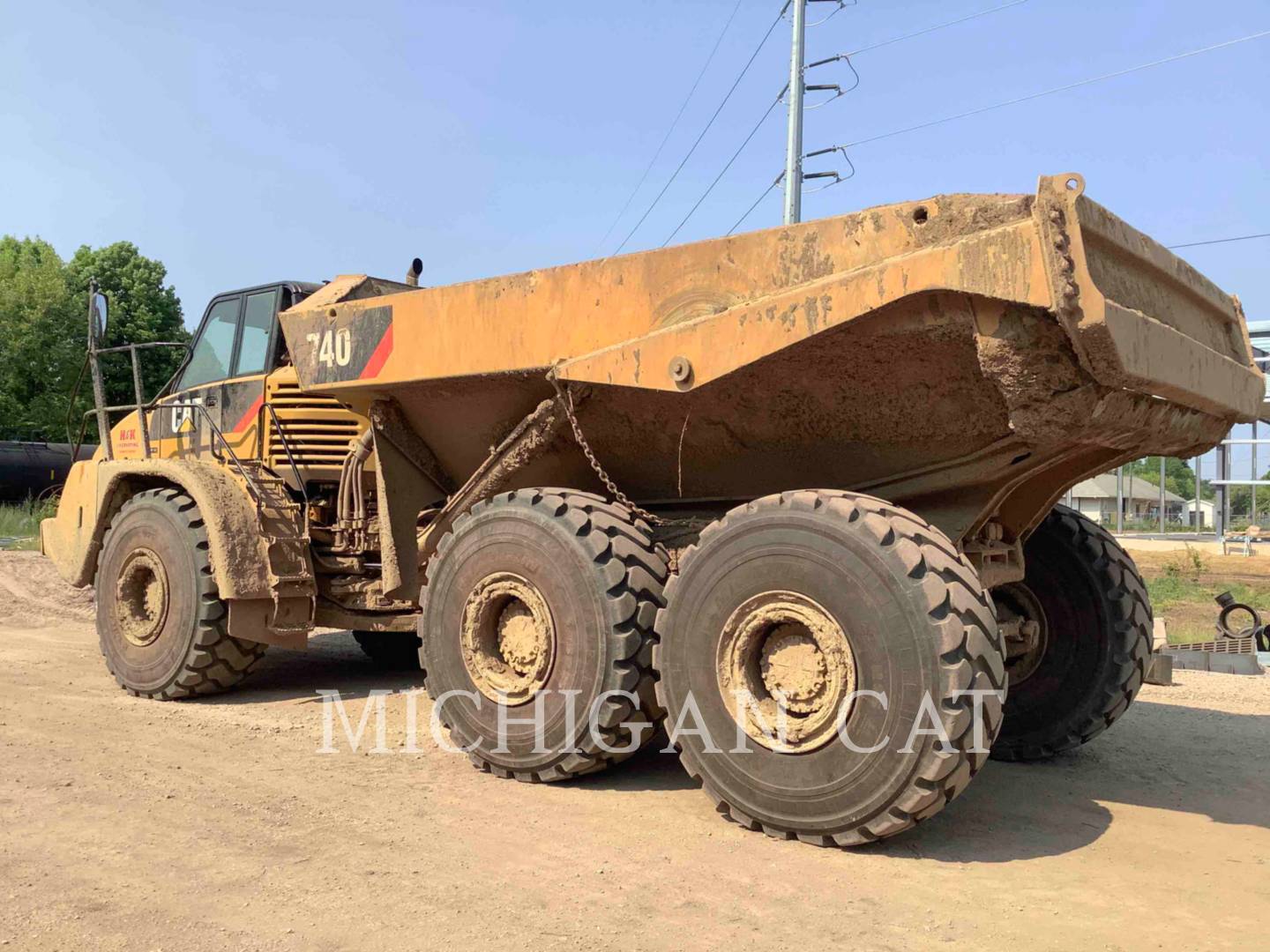 2008 Caterpillar 740 T Articulated Truck