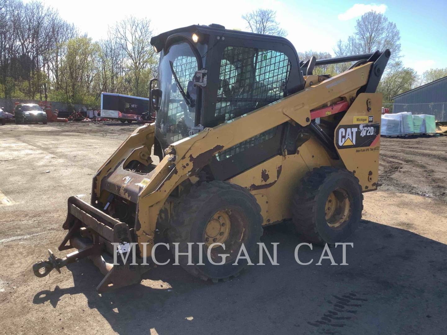 2016 Caterpillar 272D2 A2HQ Skid Steer Loader