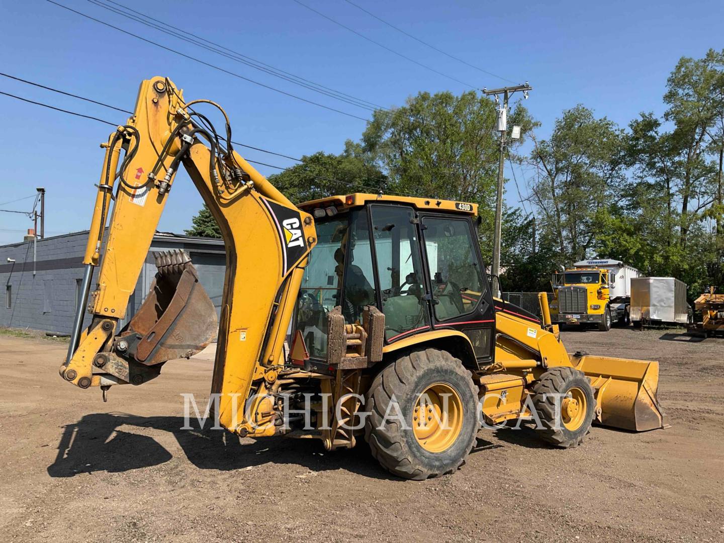 2001 Caterpillar 430D C Tractor Loader Backhoe