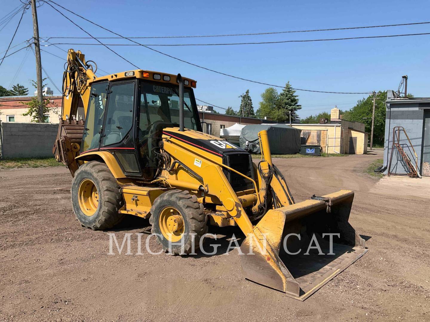 2001 Caterpillar 430D C Tractor Loader Backhoe