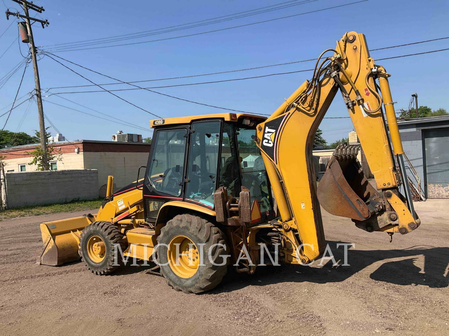 2001 Caterpillar 430D C Tractor Loader Backhoe