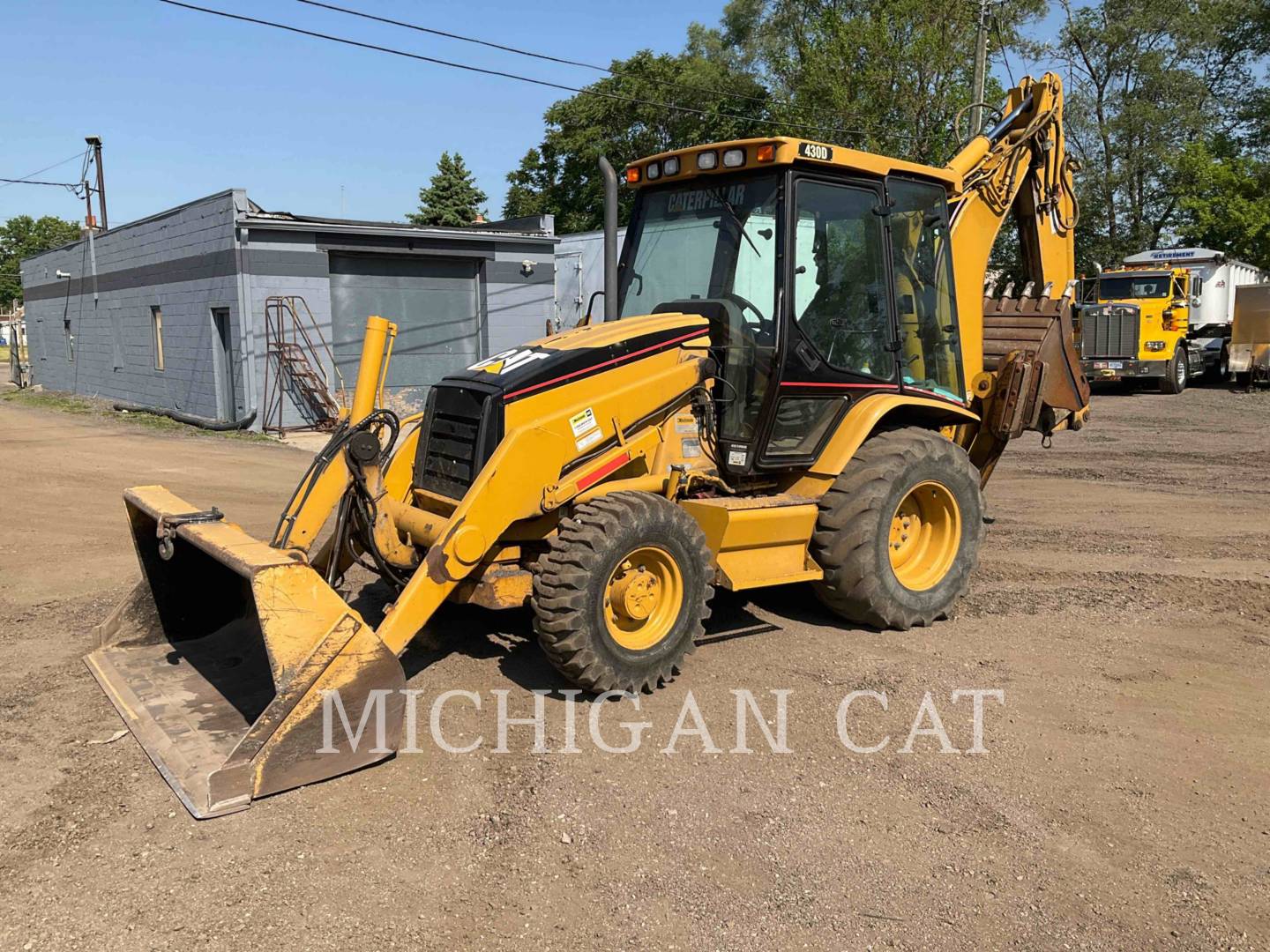 2001 Caterpillar 430D C Tractor Loader Backhoe