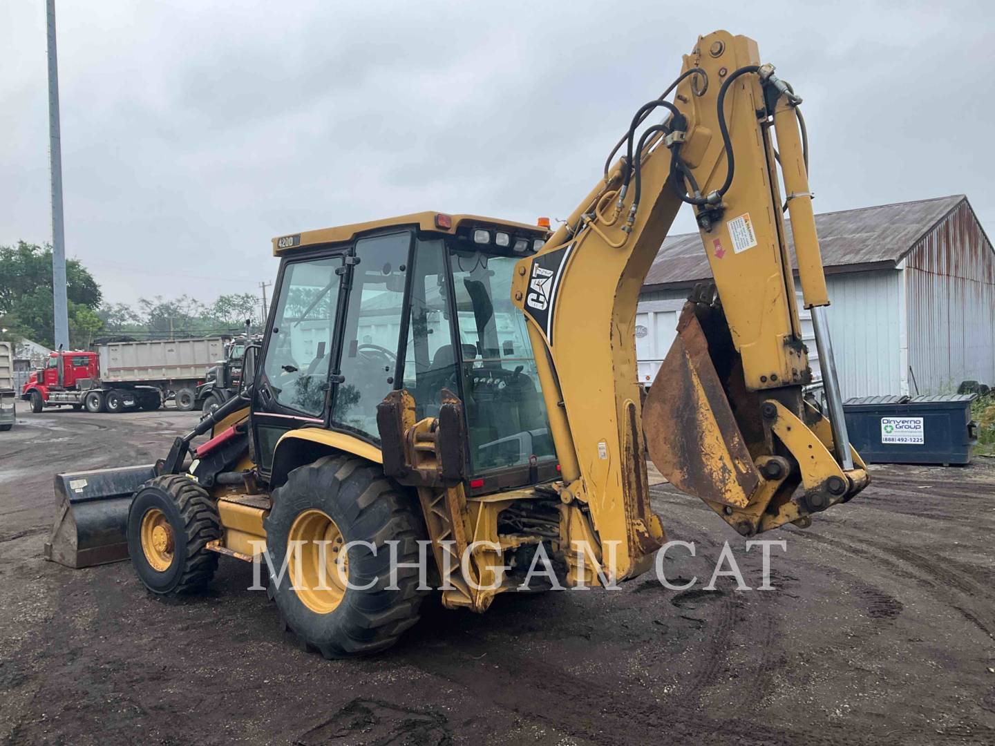 2002 Caterpillar 420DIT Tractor Loader Backhoe