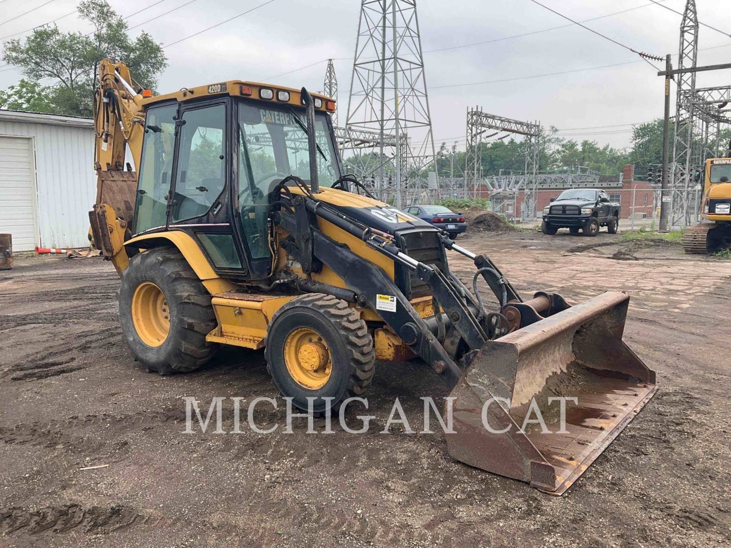 2002 Caterpillar 420DIT Tractor Loader Backhoe