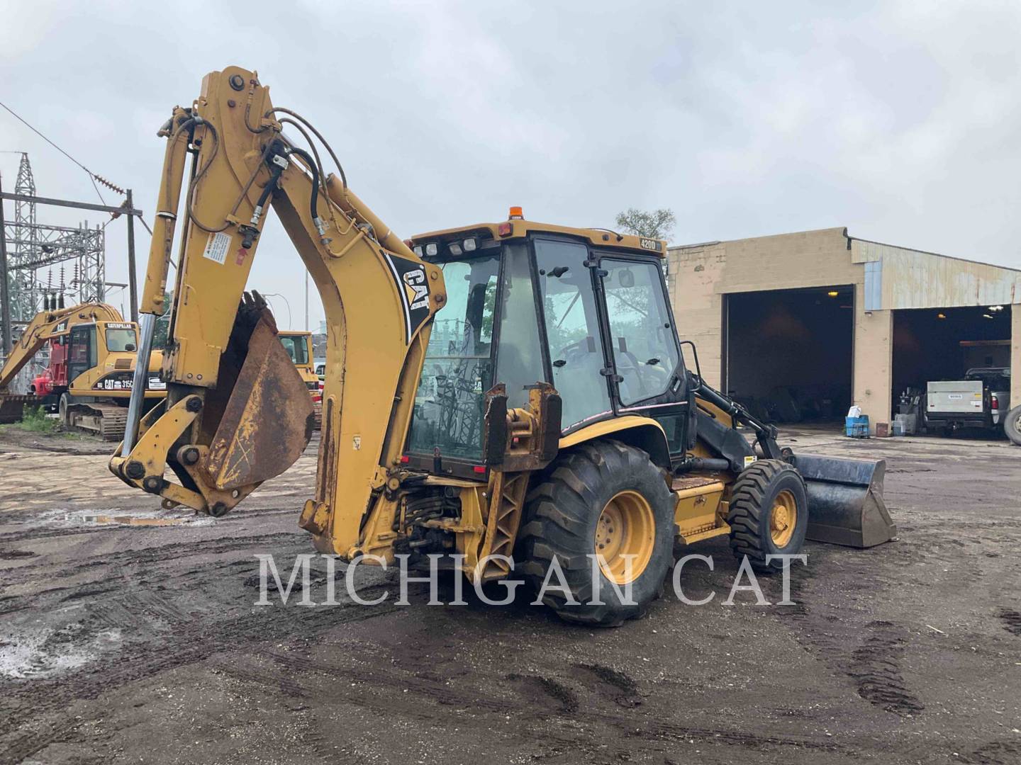 2002 Caterpillar 420DIT Tractor Loader Backhoe