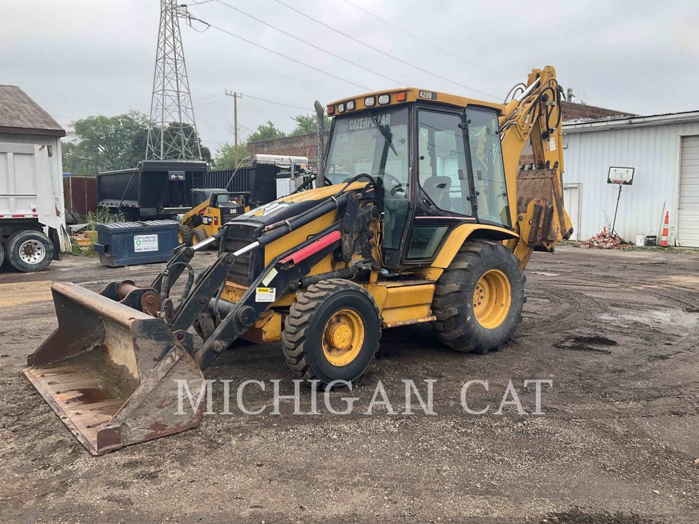 2002 Caterpillar 420DIT Tractor Loader Backhoe