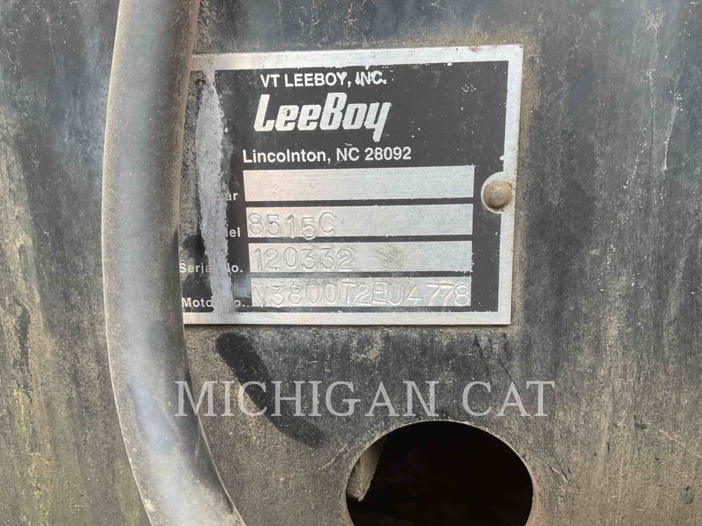 2014 LeeBoy 8515C Paver