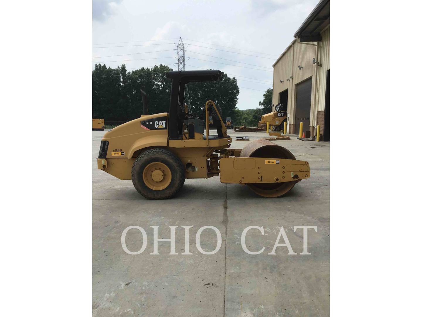 2008 Caterpillar CS433E Roller