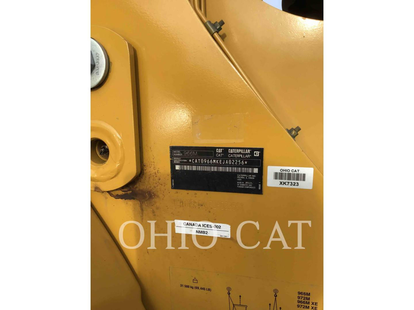 2019 Caterpillar 966M Wheel Loader