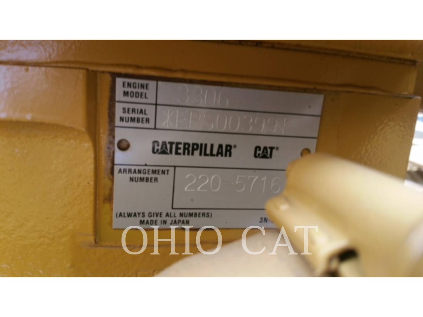 2003 Caterpillar 3306 Generator