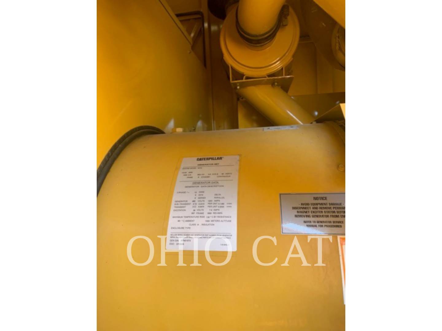 2006 Caterpillar 3412 Generator