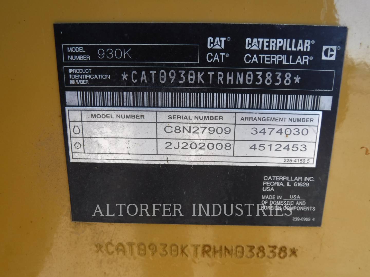 2015 Caterpillar 930K Wheel Loader