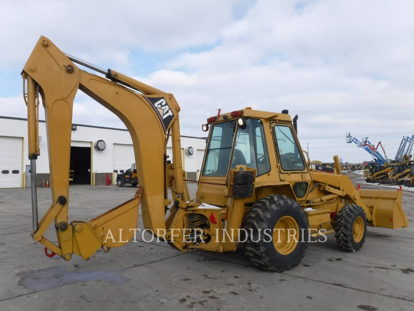 1991 Caterpillar 446 Tractor Loader Backhoe for sale in ELMHURST, IL