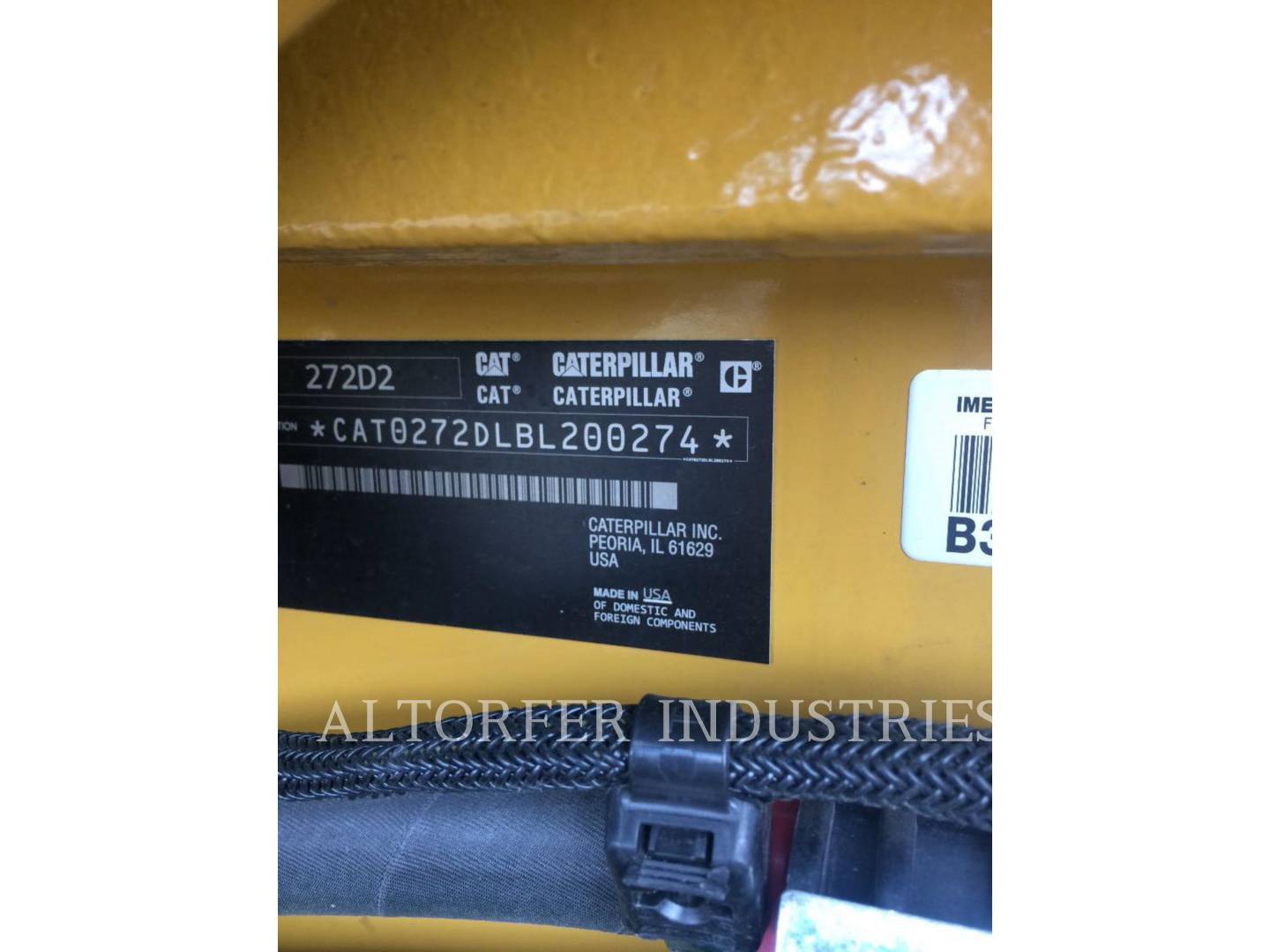 2015 Caterpillar 272D2 Skid Steer Loader