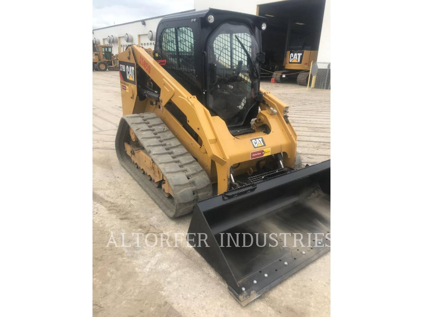 2017 Caterpillar 279D XPS Compact Track Loader