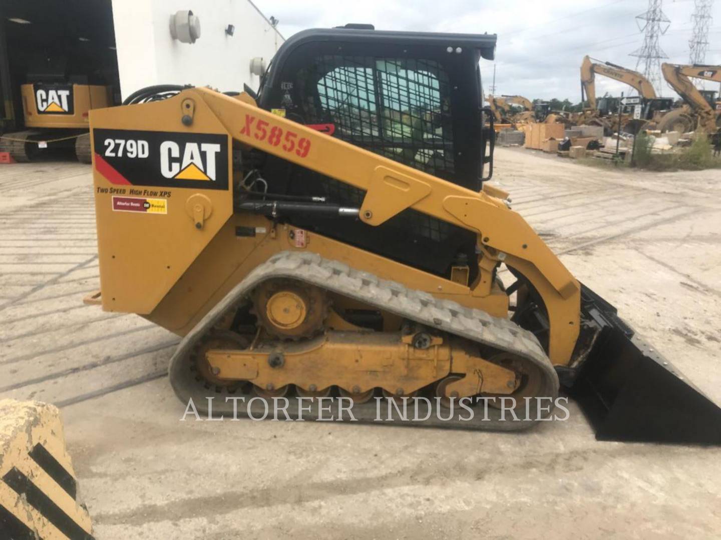 2017 Caterpillar 279D XPS Compact Track Loader