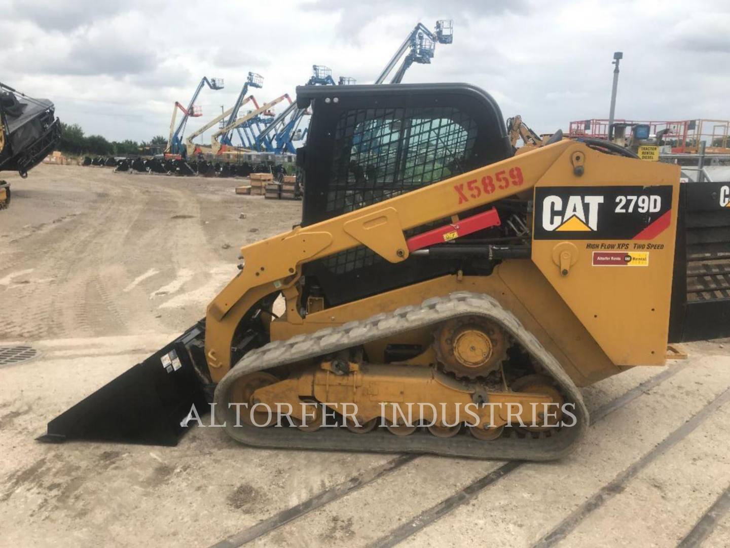 2017 Caterpillar 279D XPS Compact Track Loader