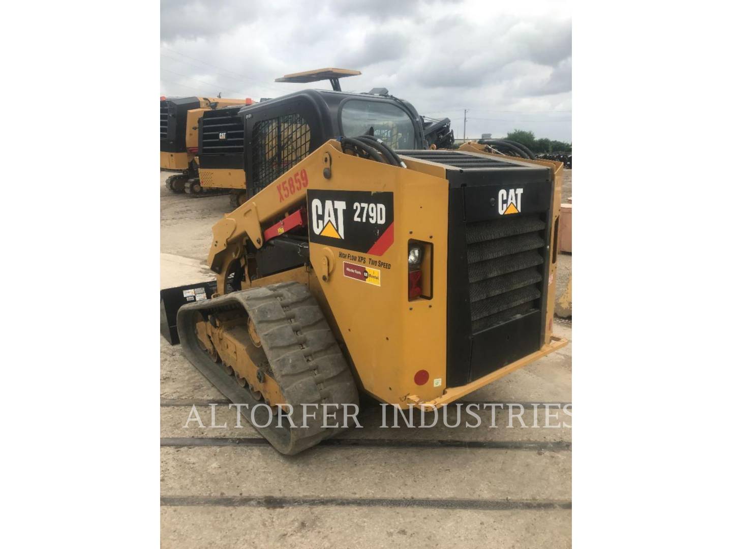 2017 Caterpillar 279D XPS Compact Track Loader