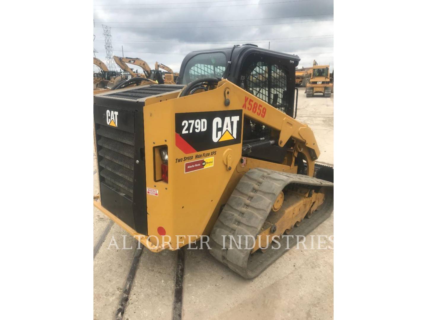 2017 Caterpillar 279D XPS Compact Track Loader