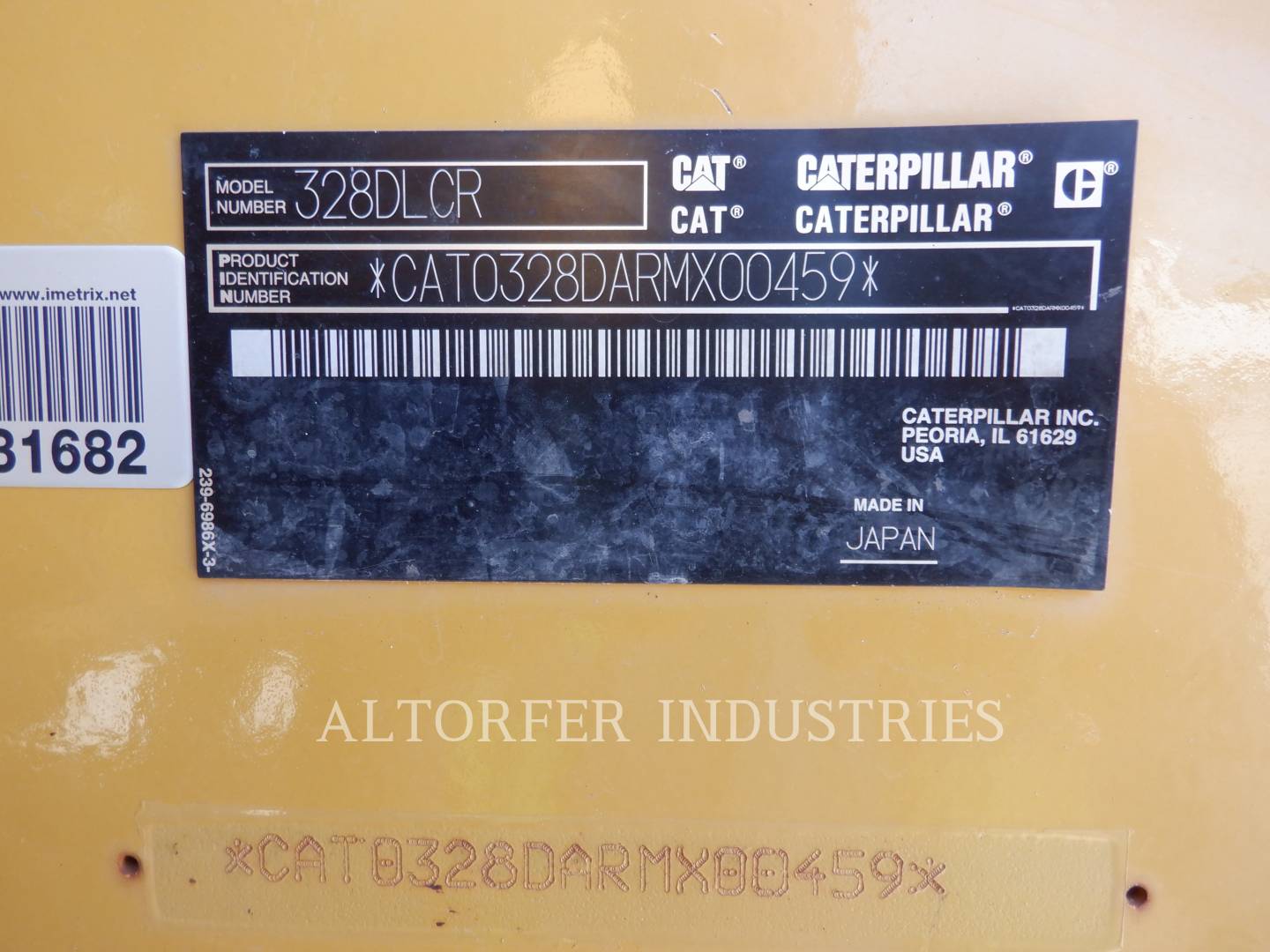 2013 Caterpillar 328DL CR Excavator