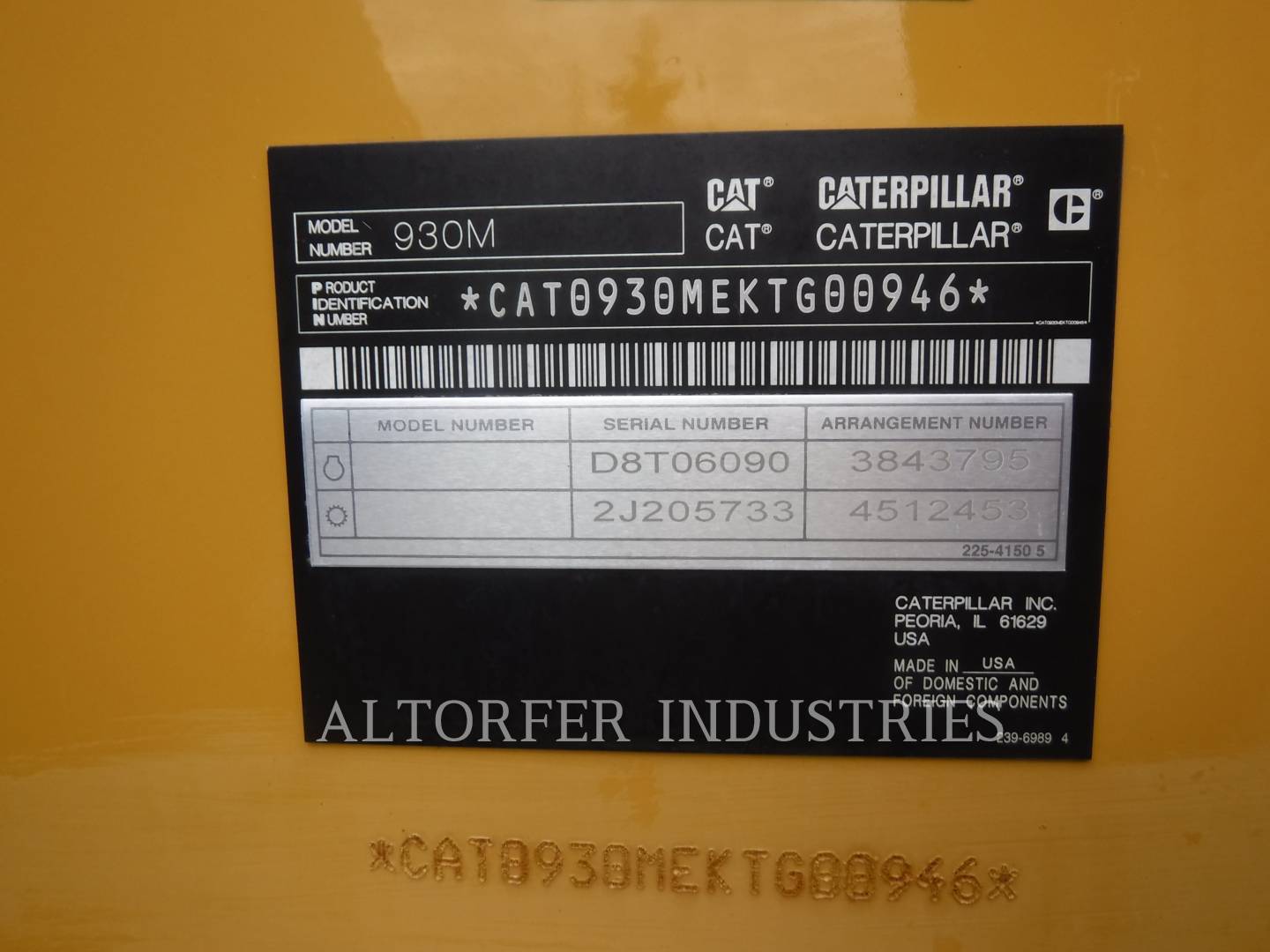 2015 Caterpillar 930M Wheel Loader