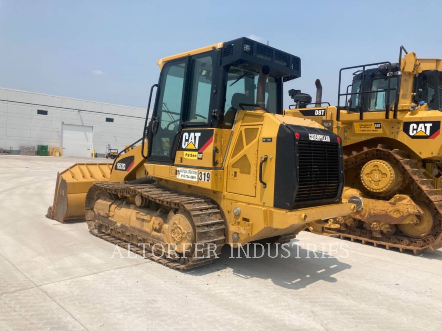 2016 Caterpillar 953D Compact Track Loader