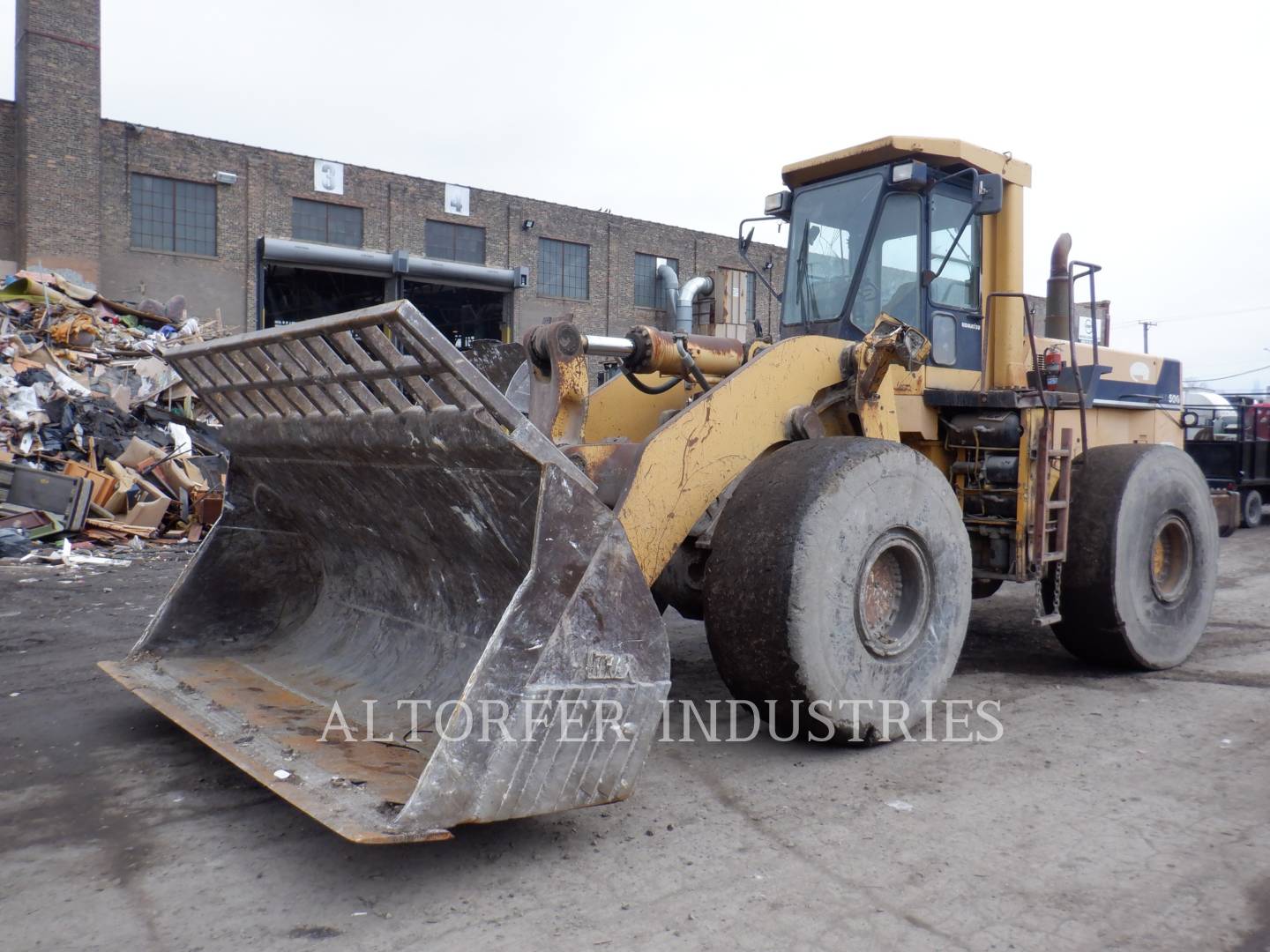 1992 Komatsu WA500 Wheel Loader