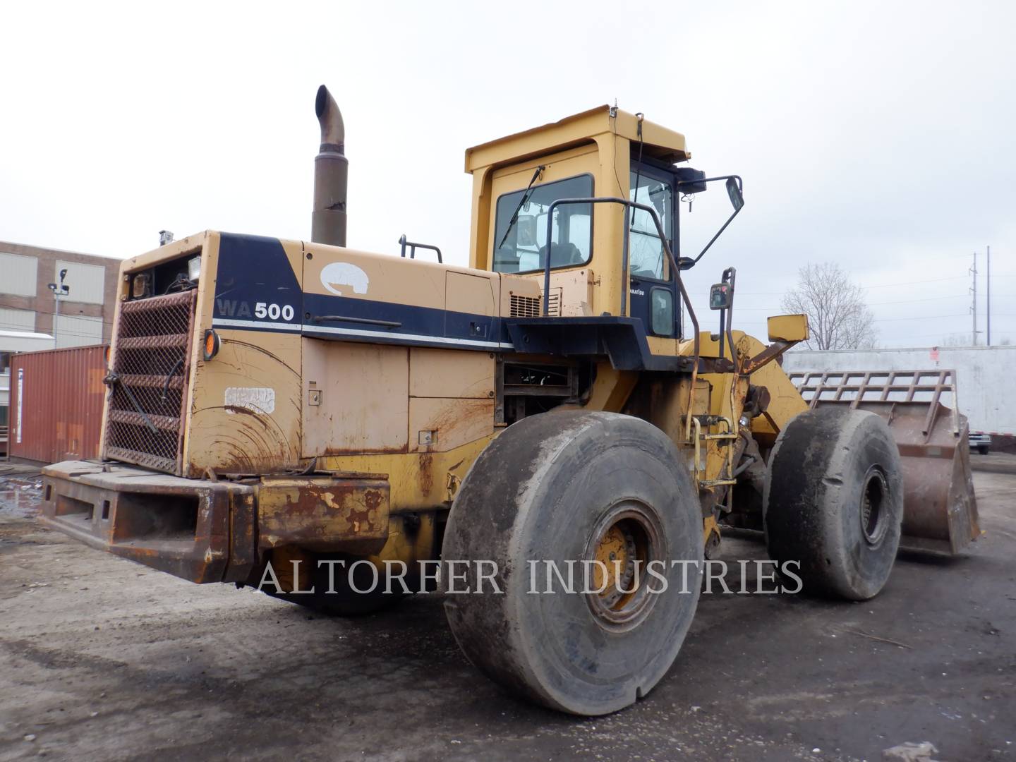 1992 Komatsu WA500 Wheel Loader