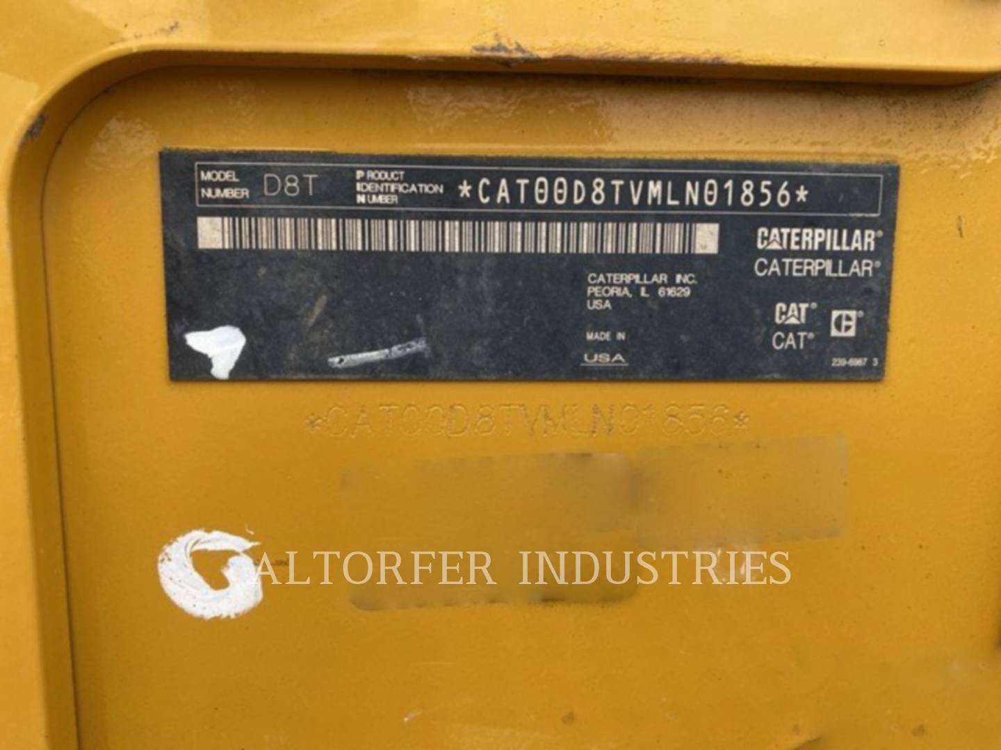 2013 Caterpillar D8T W Dozer