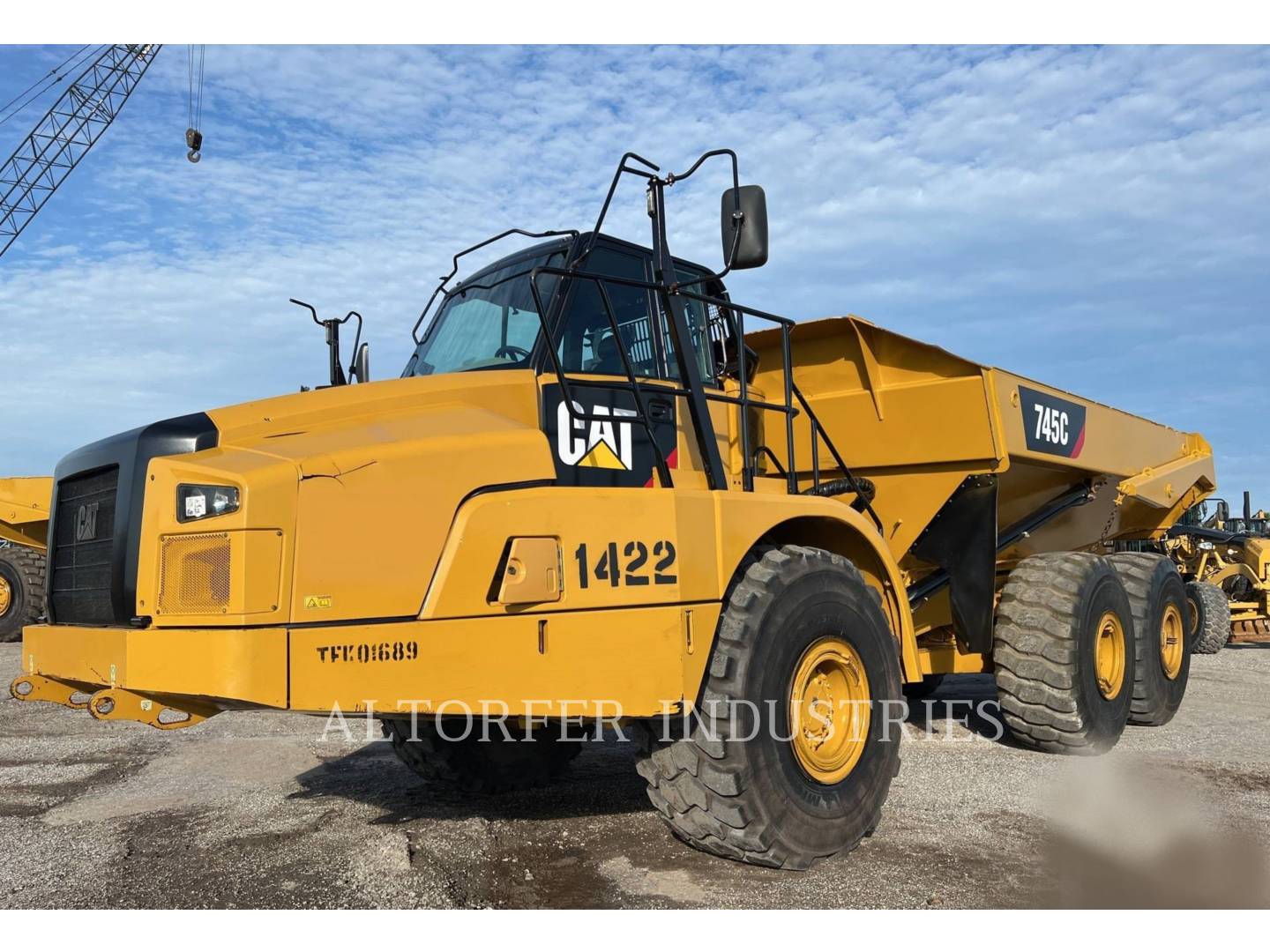 2017 Caterpillar 745C Articulated Truck