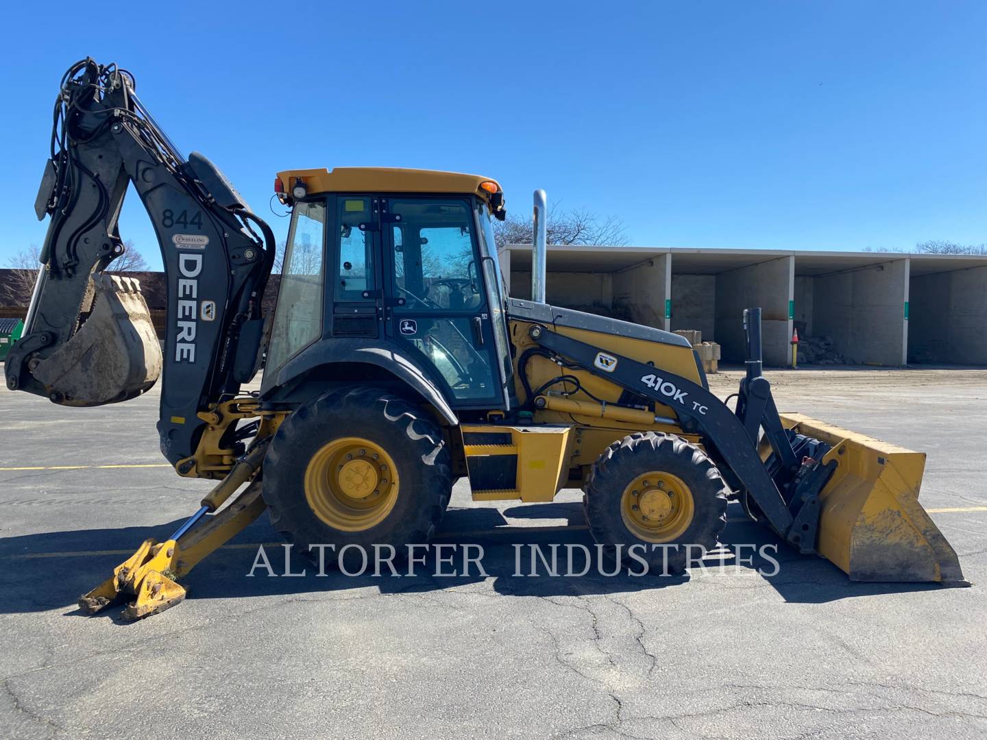 2014 John Deere 410K Tractor Loader Backhoe