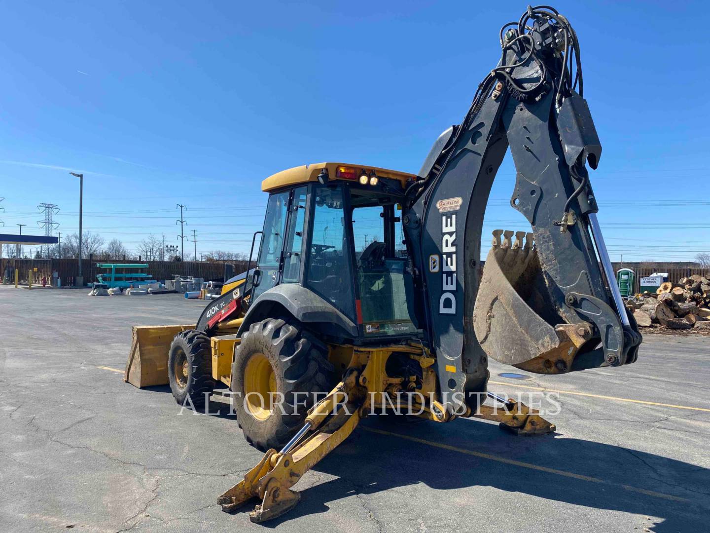 2014 John Deere 410K Tractor Loader Backhoe