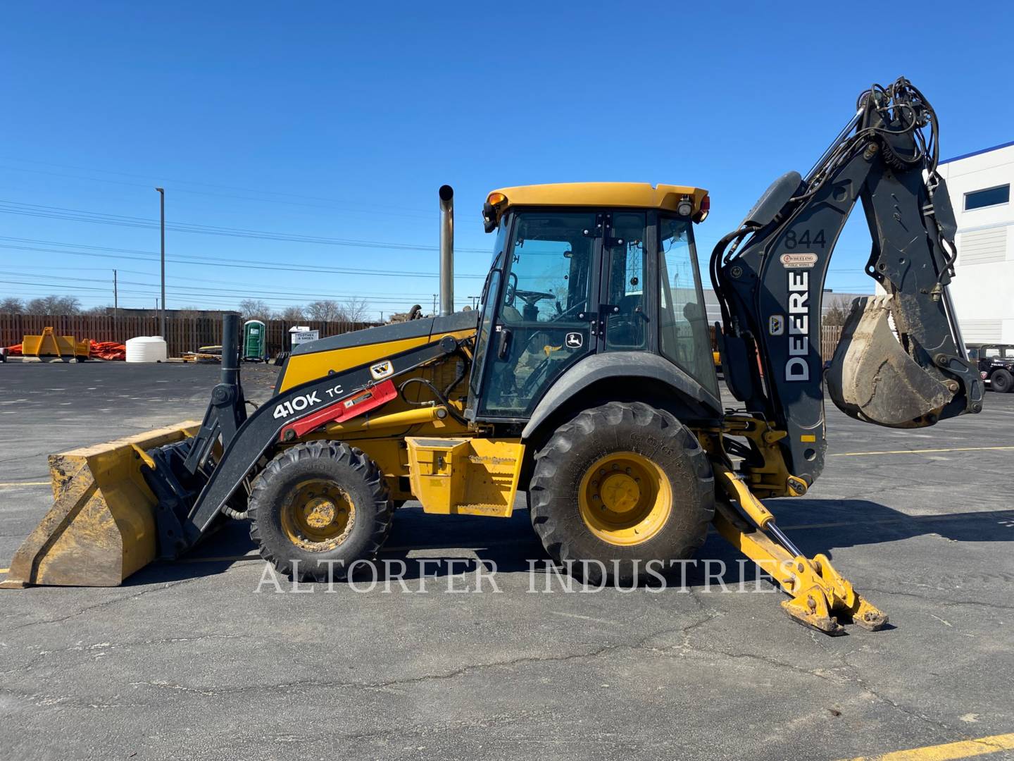 2014 John Deere 410K Tractor Loader Backhoe