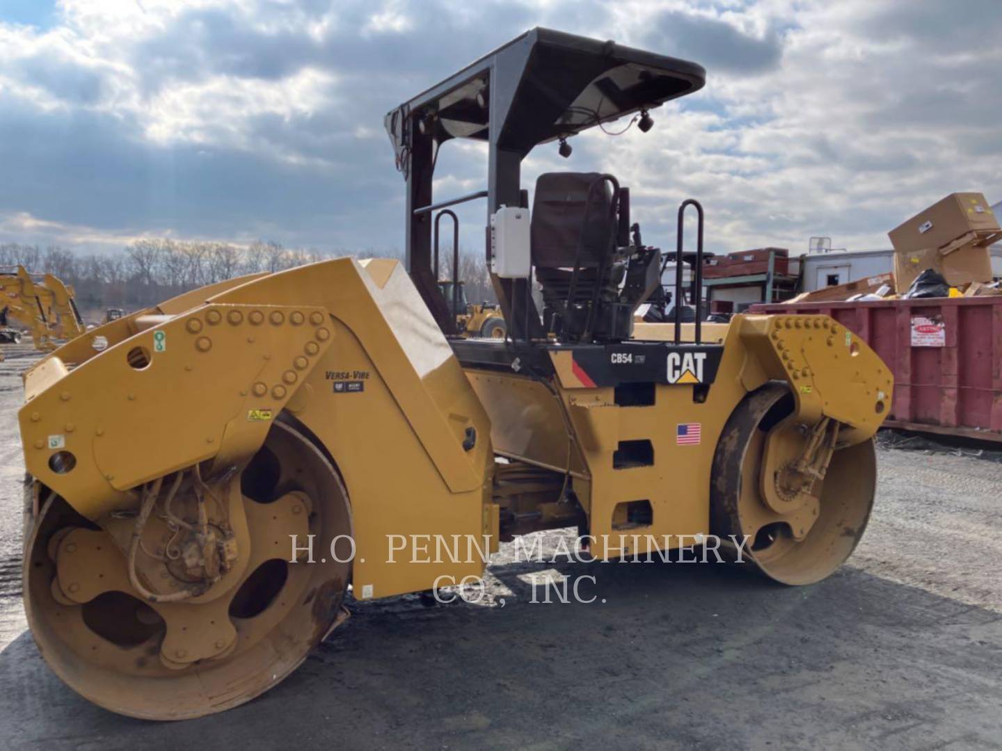 2013 Caterpillar CB54 Vibratory Double