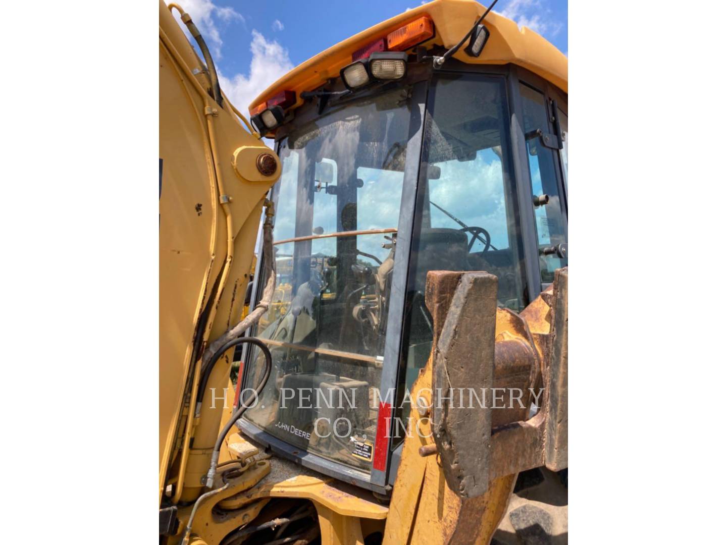 2001 John Deere 410G Tractor Loader Backhoe