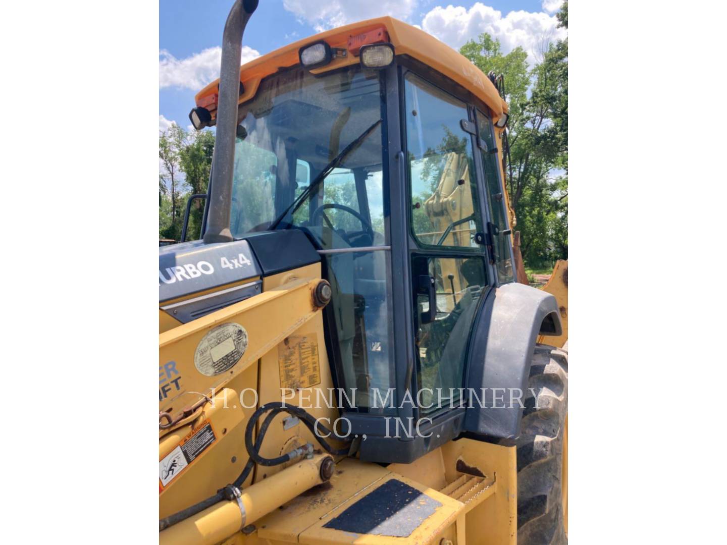 2001 John Deere 410G Tractor Loader Backhoe