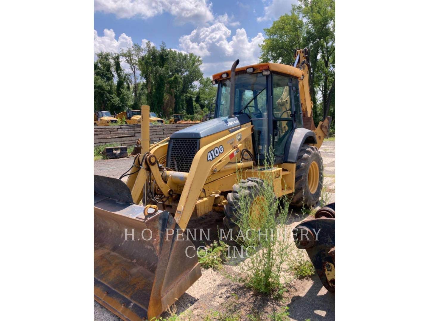 2001 John Deere 410G Tractor Loader Backhoe