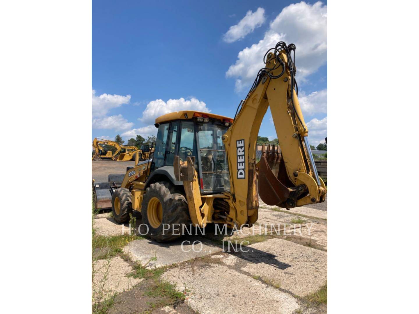 2001 John Deere 410G Tractor Loader Backhoe