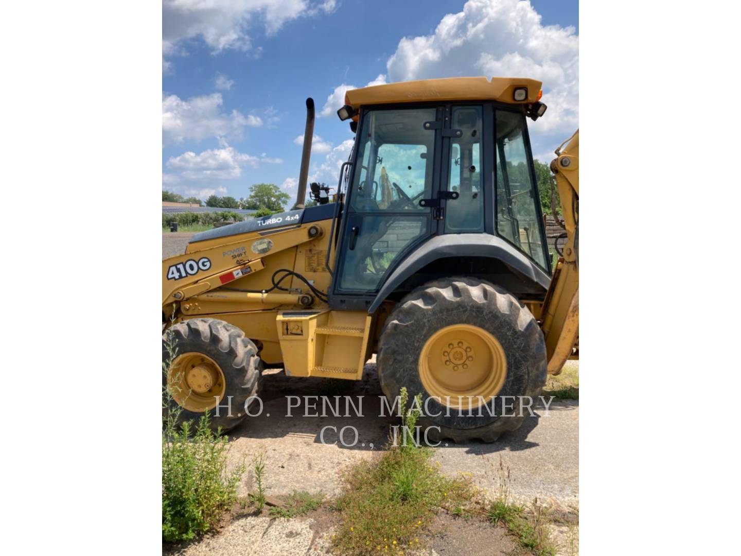 2001 John Deere 410G Tractor Loader Backhoe